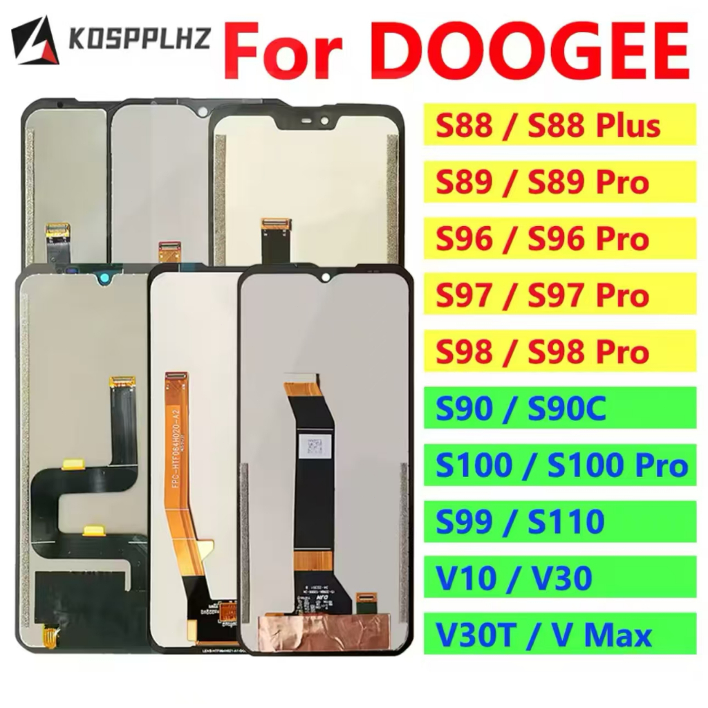 Original For DOOGEE S88/S88plus/S89/S89PRO/S96/S96PRO/S97/S97PRO/S98PRO/S90/S90C/S100/S100PRO/S99/11