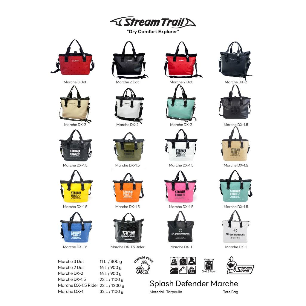 Stream Trail-Marche DX-2 Waterproof Tote/Shoulder Bag 16L - รูปที่ 3