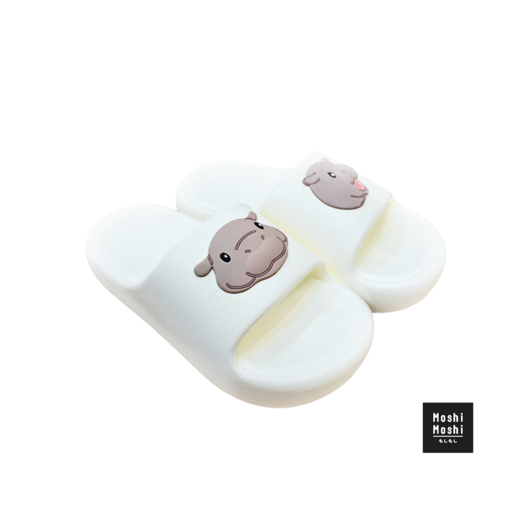 Moshi Moshi รองเท้าแตะ Moodeng รองเท้าโมชิโมชิ ใส่สบาย ลายหมูเด้ง รุ่น 7100061864-61869