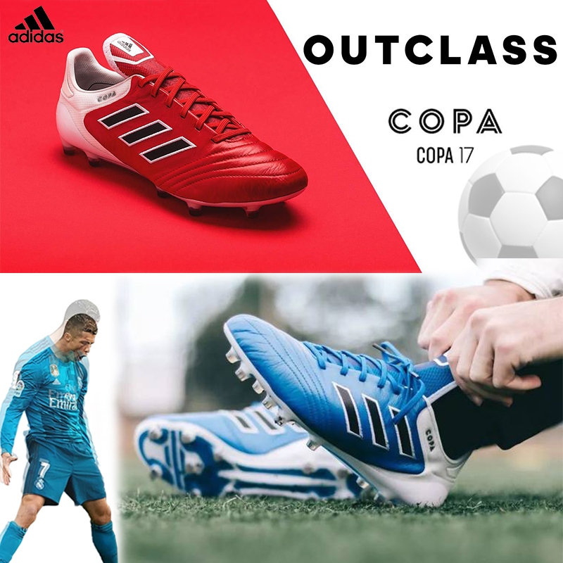 【IN STOCK】Adidas Copa 17.1 FG รองเท้าสตั๊ด รองเท้าฟุตบอลคุณภาพสูงสำหรับผู้ชาย