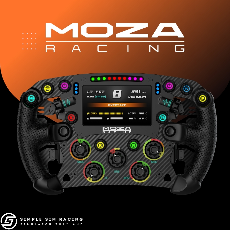 พร้อมส่ง Moza FSR2 Steering Wheel (ประกันศูนย์ไทย 1 ปี)