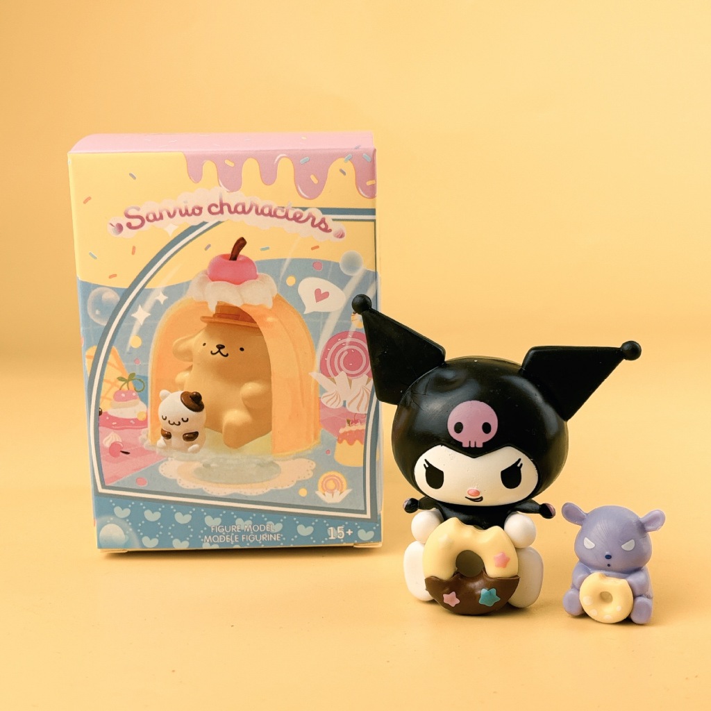 OKK Life Stop(A033)*พร้อมส่งในไทย*โมเดลฟิกเกอร์ sario สุดน่ารักปุ๊กปิ๊ก สำหรับตกแต่งห้อง/โต๊ะทำงาน - รูปที่ 4