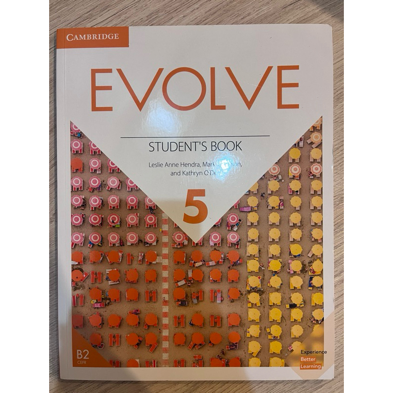 (มือสอง) Evolve Student’s Book 5 ไม่มีรอยขีดเขียน จุฬา ปี 1