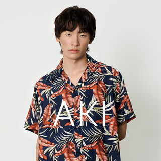 Shirtoria Hawaii เสื้อเชิ้ตแขนสั้นผู้ชาย แขนสั้นฮาวาย Non ir…