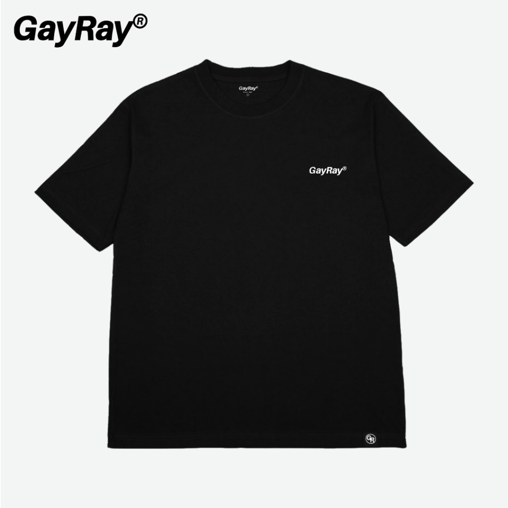 {🫟New colour} GayRay เสื้อยืดโอเวอร์ไซส์ คอตตอนแท้ 100% ทรงสวย นุ่ม สบาย