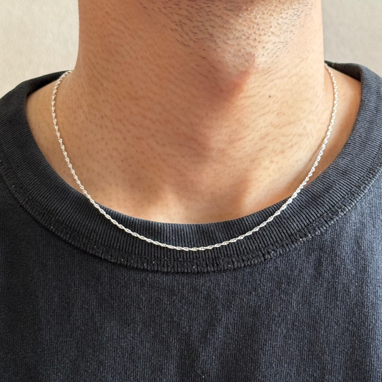 Marbella.bkk สร้อยคอเงินแท้ แบบโซ่ รุ่น Maya II