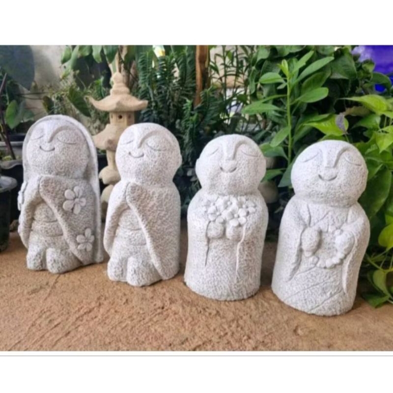 รูปปั้นตุ๊กตาแนวธรรมะตกแต่งบ้าน-สวน สวนหิน สนามหญ้าสไตล์ญี่ปุ่น,คลาสสิก