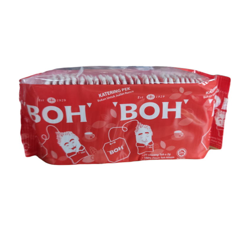 BOH ชาโบ๊ แบบซองจุ่ม 25 ซอง หอม เข้ม นำเข้าจากมาเลย์เซีย ขายดีมาก