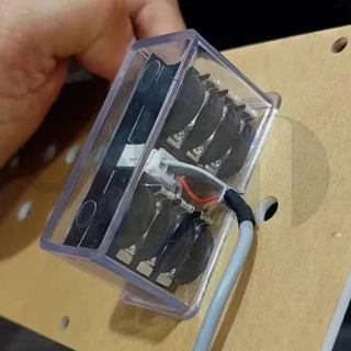 OneAudio ฝาครอบ แจ๊คไมค์ปรีไมค์ZK-AMPกันลมรั่วได้ดีมี 3 สี(3D) ลำโพง Diy กล่องครอบกันลมรั่วออกตัวช่องเสียบไมค์โครโฟนหลัง