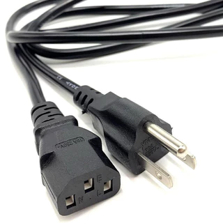 สายไฟ AC Power ต่อ CPU เข้าจอคอม มาตรฐาน มอก. สายยาว 1.8 เมตร (IEC53 (VCT) 3x0.75 sq.mm.300/500V PVC/PVC)
