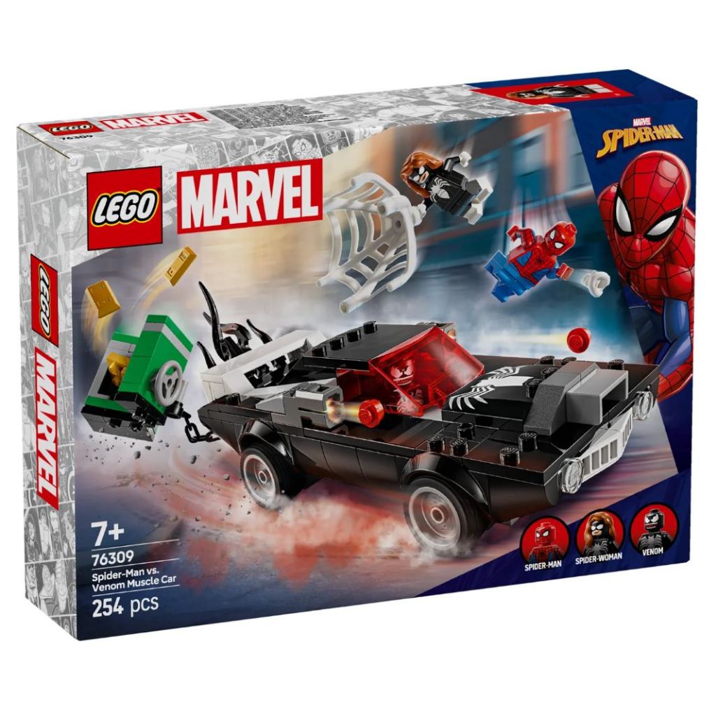 LEGO® Marvel Spider-Man vs. Venom Muscle Car 76309