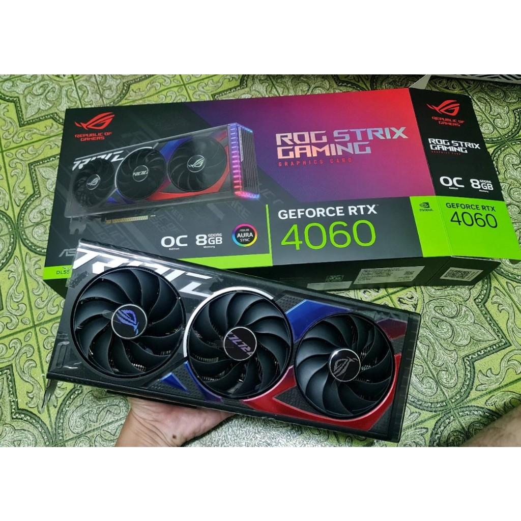 ASUS ROG STRIX 4060 8GB OC (มือสอง ถูกสุด)