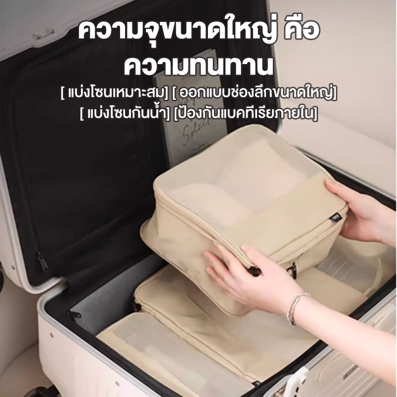 [เพิ่มความจุ 50%] กระเป๋าเดินทาง 20/26/32 นิ้ว 360 องศา ทนทาน ใหญ่ เบาทั้งน้ำหนัก ความจุขนาดใหญ่ Luggage
