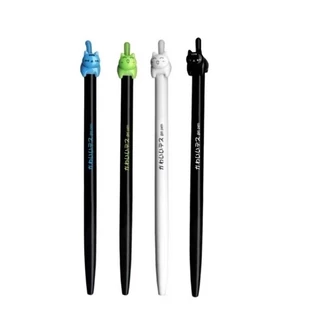 YOYA ปากกาเจลแฟนซีกดหัวการ์ตูน NO.DS-045G หมึกสีน้ำเงิน หัว 0.5 MM(6ด้าม)(12ด้าม)(พร้อมส่ง)