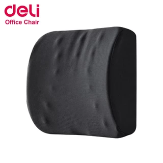 Deli เบาะพิงหลัง เบาะรองหลัง เพื่อสุขภาพ ลดอาการปวดหลัง นั่งสบาย รองรับสรีระของร่างกาย Cushion