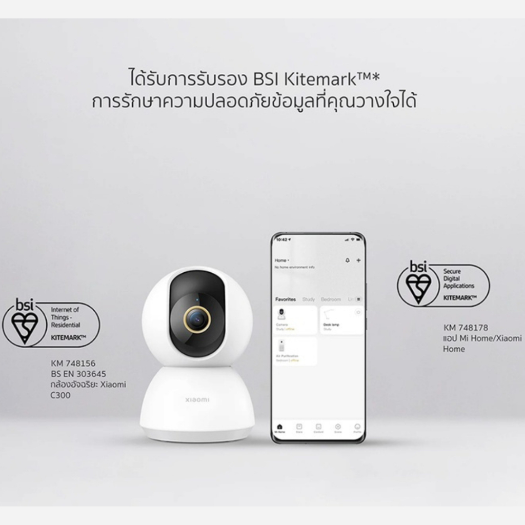 Xiaomi Home Security Camera  กล้องวงจรปิด mi home C300dual / C500pro / C300 / C400 / C301 / C700