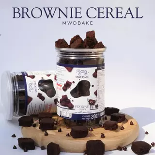 Brownie Cereal บราวนี่ซีเรียลอบกรอบ บราวนี่กรอบ (อ่านรายละเอียดก่อนสั่ง)