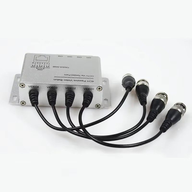 บาลัน กล้องวงจรปิด 8 ช่อง Balun Passive Box 8 Channel  รองรับความละเอียด 5M