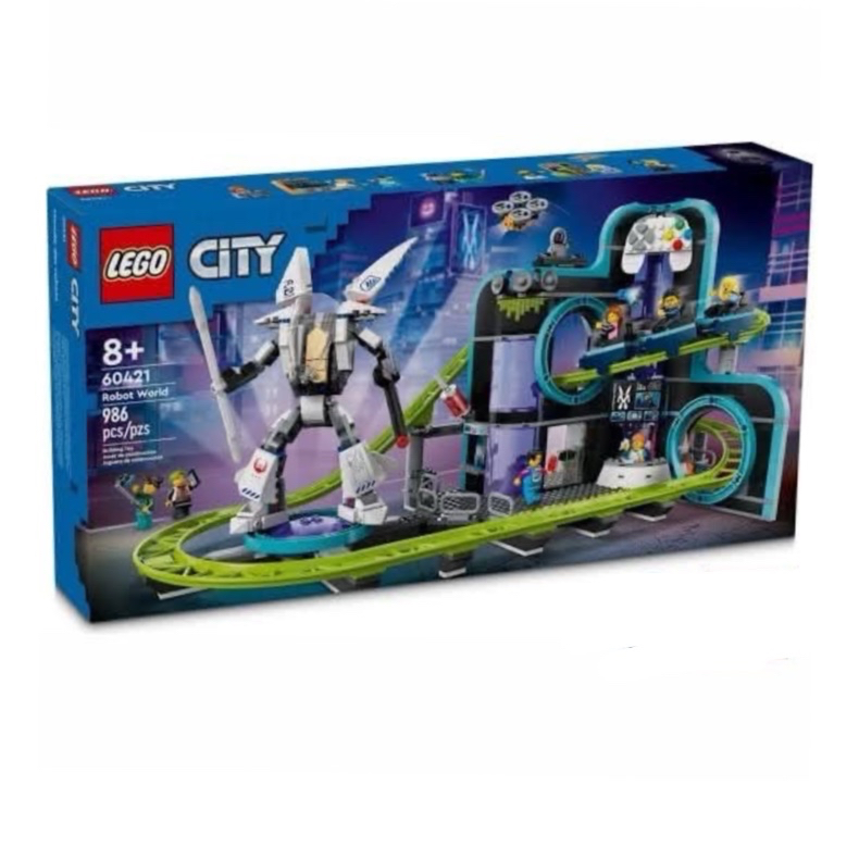 LEGO® 60421 Robot World Roller-Coaster Park - เลโก้ใหม่ ของแท้ 💯% พร้อมส่ง