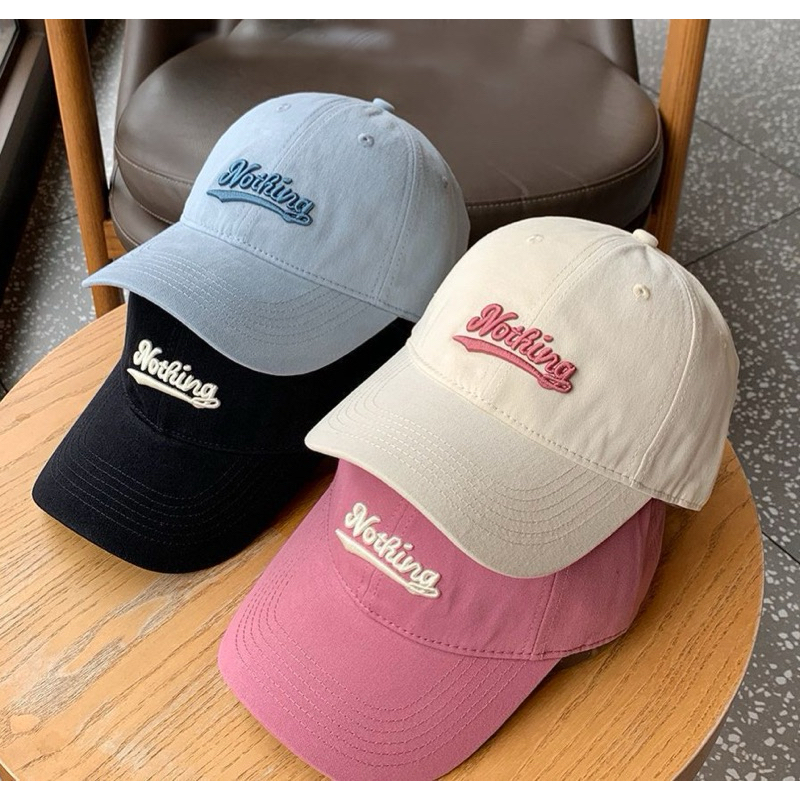 seoul.fluffy หมวกแก็ป หมวกเบสบอล เท่ๆ unisex ใส่ได้ทั้งชายและหญิง มีของพร้อมส่ง