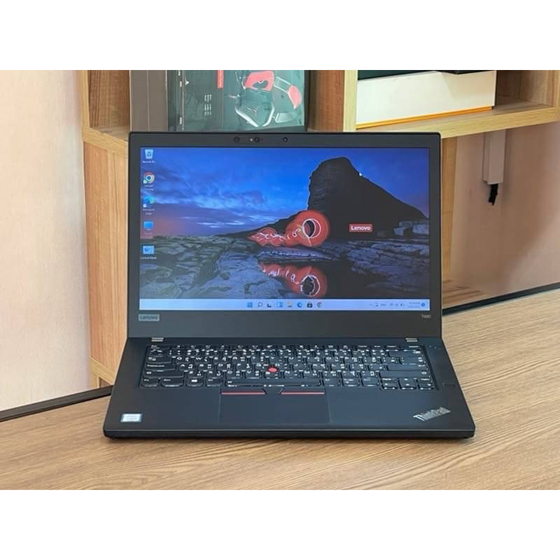 Lenovo ThinkPad T480 i5-8250U SSD128GB+HD1TB RAM16GB Nvidia MX150(2GB DDR5)Win 11 Pro คีย์ไฟ สินค้าม