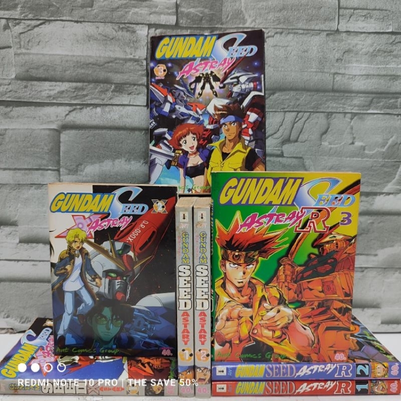 😃😍🤩🤩:หนังสือการ์ตูน:เรื่อง: GUNDAM SEED 3ภาค ชุด(Y4615)