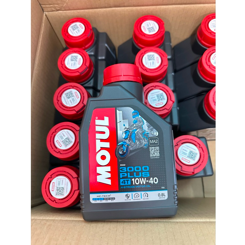 น้ำมันเครื่อง Motul 3000 Plus 10W40 0.8L.
