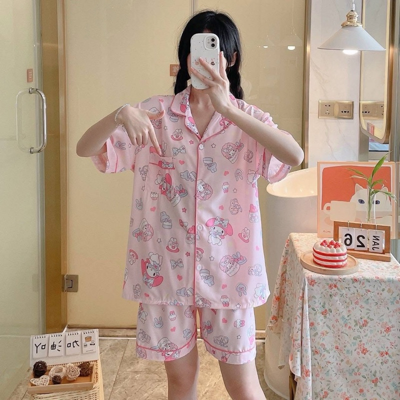 ลาบูบู้ ครายเบบี้ชุดนอนสาวอวบ โอเวอร์ไซส์ผ้าไหมอิตาลี สาวหนุ่มอวบอ้วนใส่ได้สบาย