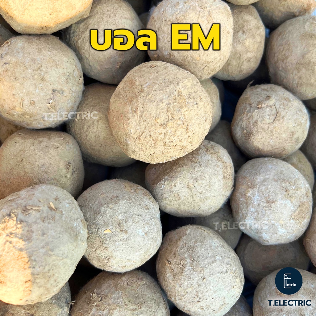 อีเอ็มบอล (EM Ball) จุลินทรีย์บำบัดน้ำเสีย (สั่งขั้นต่ำ 4 ลูก) ลูกบอลem ปรับสภาพน้ำ จุลินทรีย์em บํา