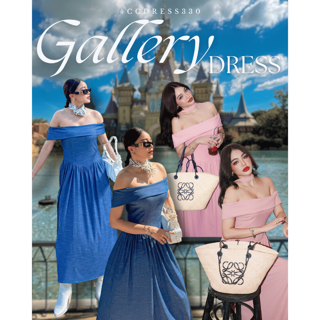 Chuuclothing Gallery dress [สินค้าพร้อมส่ง]