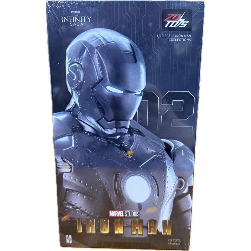 🔥แท้พร้อมส่งจากไทย🔥 Model Ironman Mark ll (2) ZD TOYS สูง 14-15เซ็น