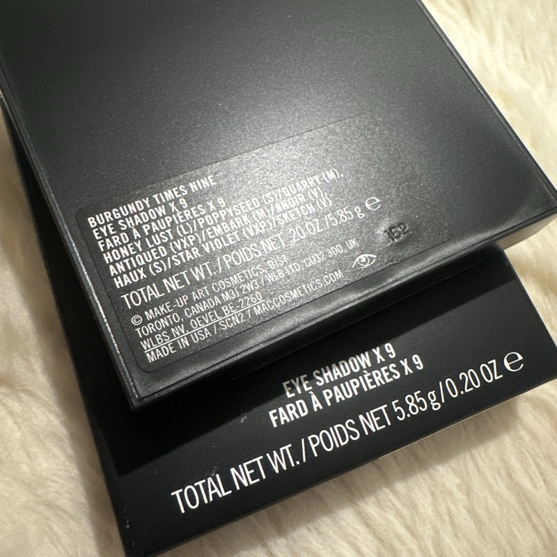 แท้💯% MAC Eyeshadow พาเลททาตา 9 เฉดสีสวยสีแน่นชัด แต่งได้หลายลุคค่ะ พร้อมส่ง ของแท้รับประกันค่ะ ❤️ - รูปที่ 5