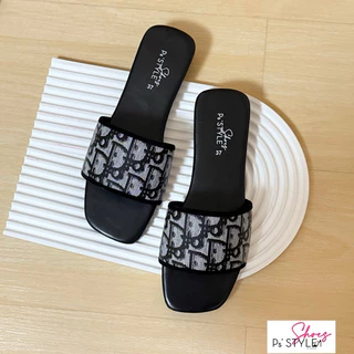 (13) มาใหม่ ✨ พร้อมส่ง (36-45) รองเท้าแตะสวมลำลองผู้หญิง พร้อมส่ง