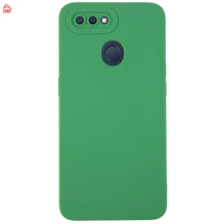 เคส สำหรับ OPPO A12 A5s F9 A7 CPH1909 CPH2083 เคสซิลิโคนนิ่ม กันกล้อง TPU สีพื้น