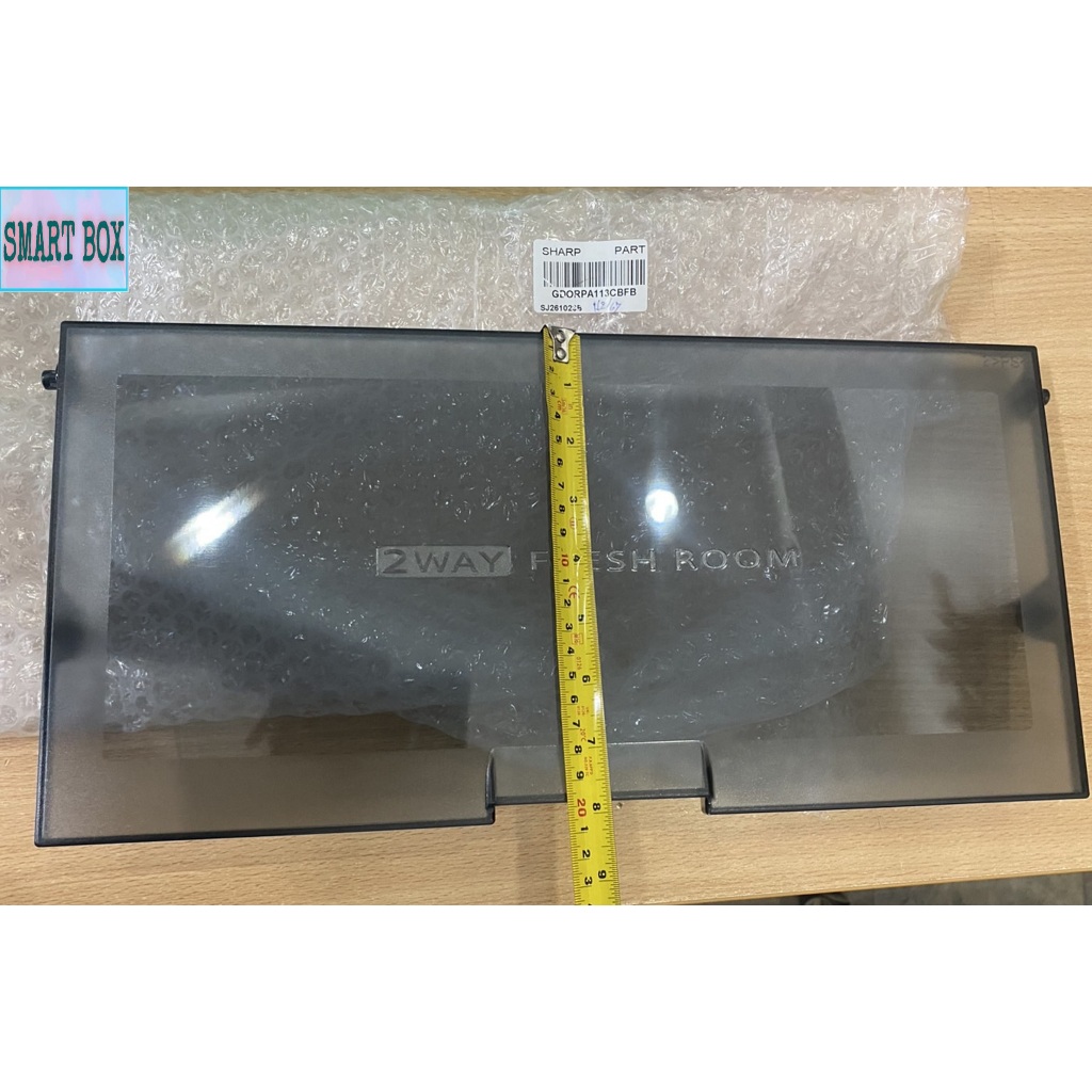 SHARP(ชาร์ป)/อะไหล่แท้/ฝาปิดช่องฟรีซ/ตู้เย็น/รุ่นSJ-Y22T-SL  /Past:GDORPA113CBFB