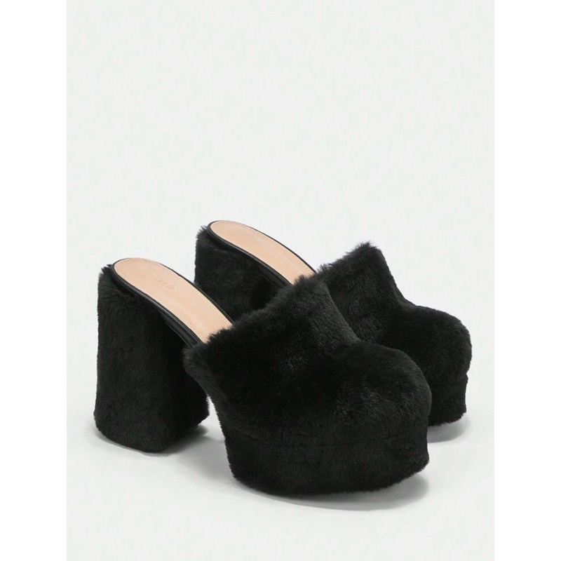 รองเท้าขนเฟอร์ size us8