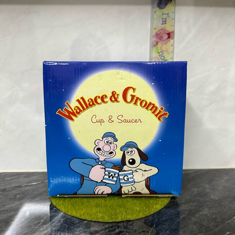 เซทจานและแก้ว Wallace&Gromit no.2