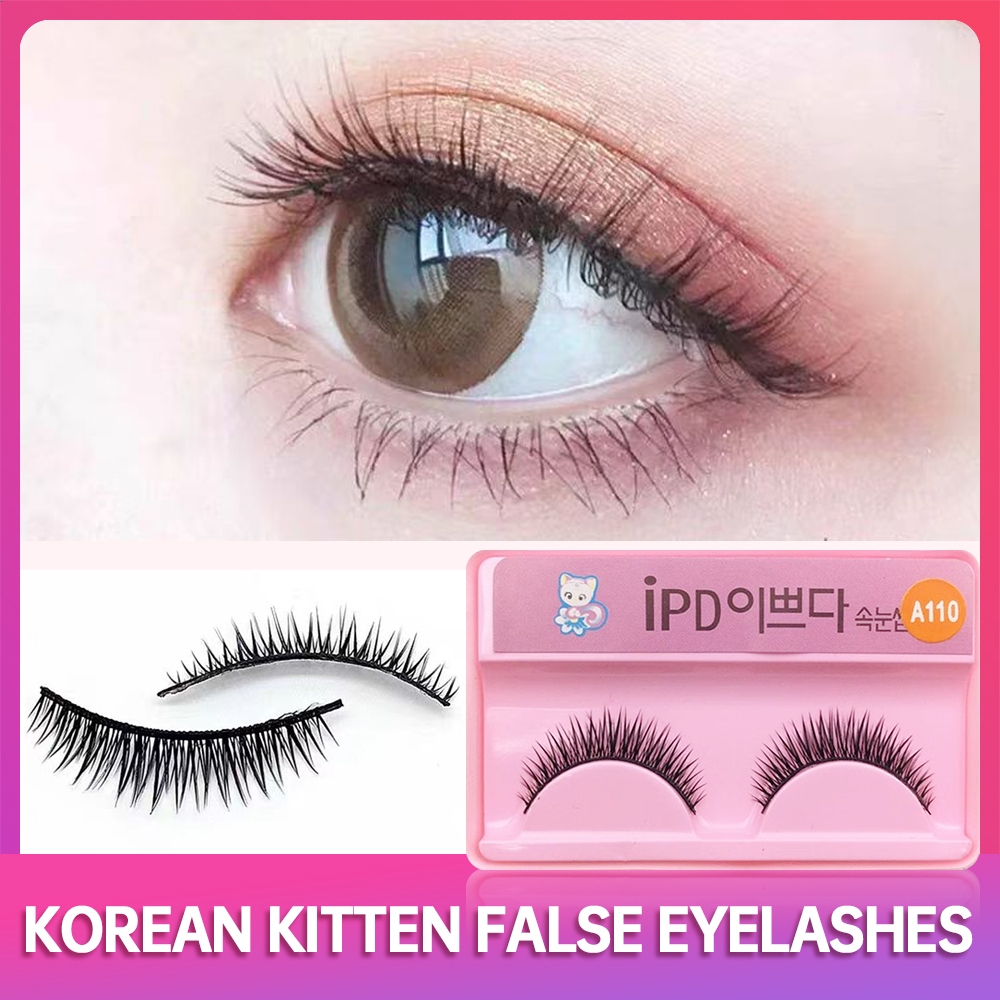 พร้อมส่งในไทย CHICLASHES ขนตาปลอม 3D ขนตาธรรมชาติ ยาว13-15 mm หนา0.07 mm 1คู่ สายฝอ ขนฟู แกนนิ่ม