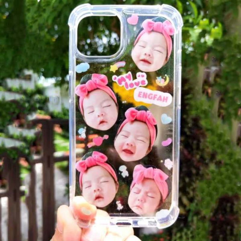 เคสรูปภาพ caseสกรีนรูปหน้าตัวเอง สามารถเปลี่ยนรูปได้ สั่งทำได้ทุกรุ่น (ใส่ชื่อได้)