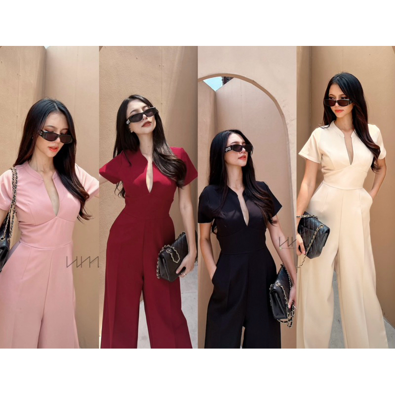 YouandmeByBlue : (แบรนด์แท้) : Chermarn Jumpsuit