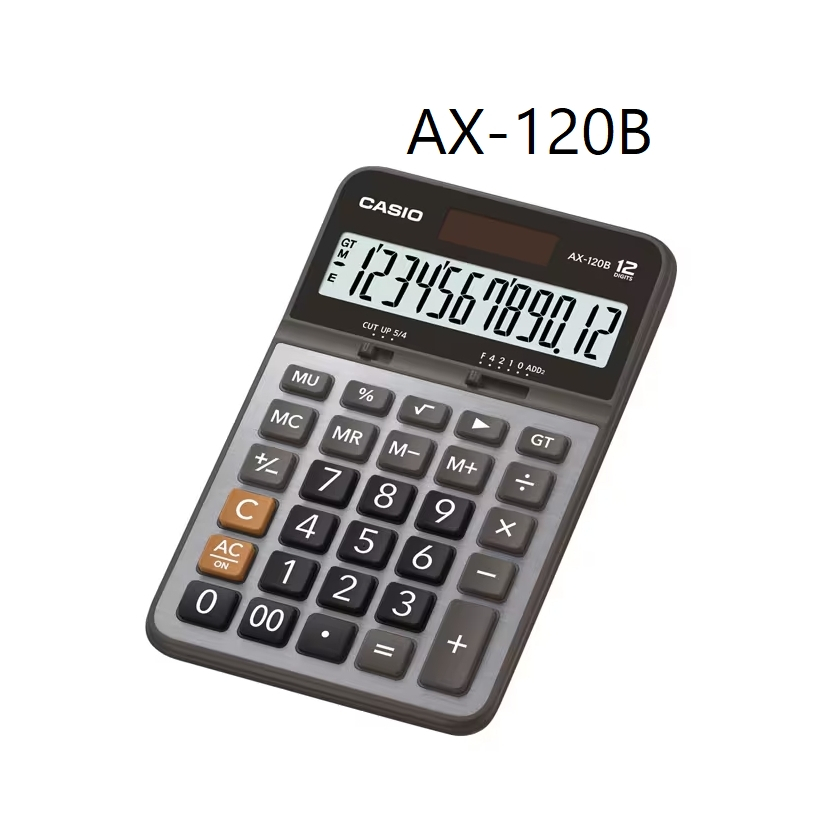 เครื่องคิดเลข คาสิโอ [CASIO] AX-120B แท้