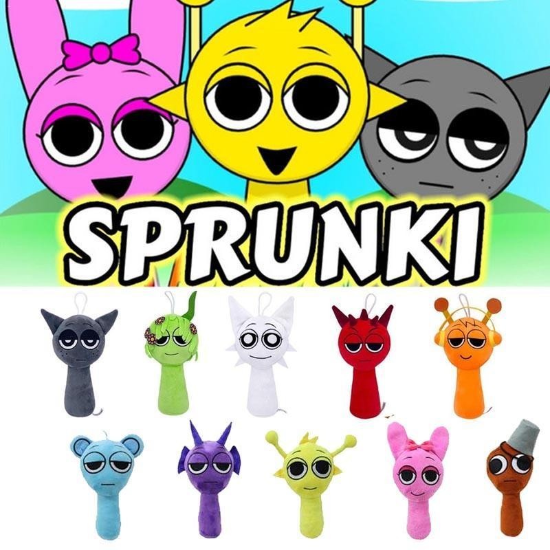 ( ส่งสินค้าจากกรุงเทพฯ)Sprunki Incredibox Sprunki ตุ๊กตาของเล่นตุ๊กตาเด็กวันเกิดคริสต์มาสของขวัญ