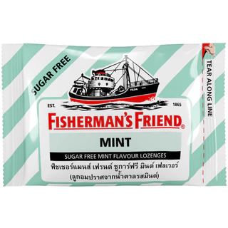 Fisherman's Friend ลูกอมฟิชเชอร์แมนส์ เฟรนด์ เม็ดอมบรรเทาอาการเจ็บ ทุกรสชาติ ขนาด 25 กรัม/ซอง