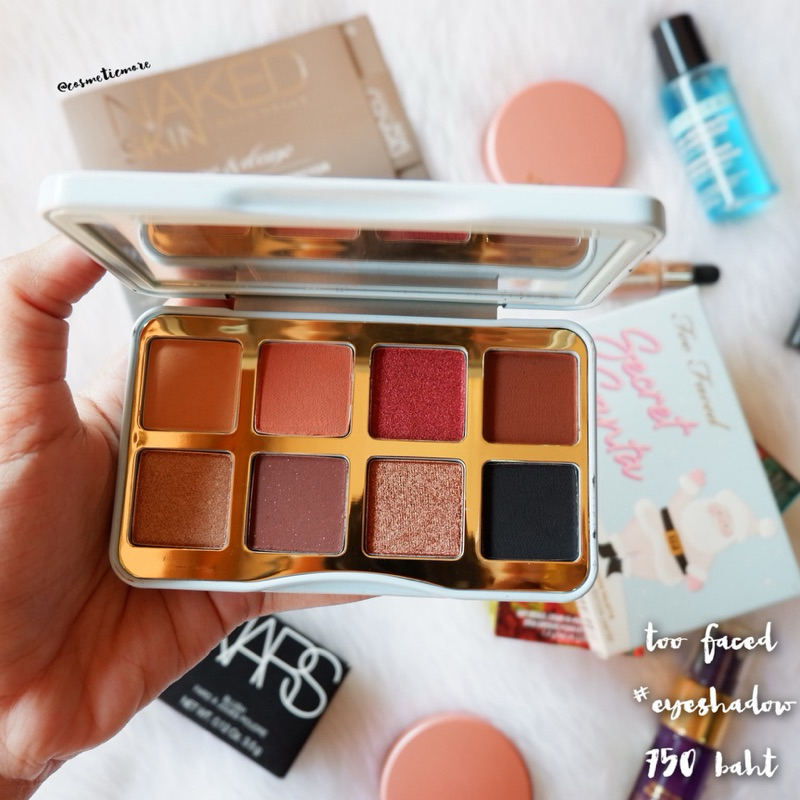 พร้อมส่ง! ❤️ too faced secret santa mini eye shadow palette