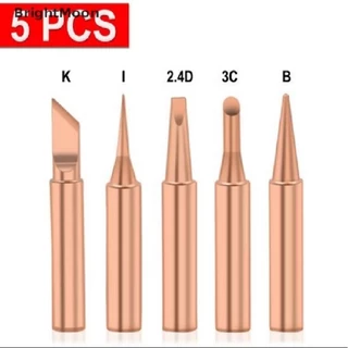 #Ae หัวแร้งบัดกรีทอแดงบริสุทธิ์ทองแดง 900M-T 0806 5ชิ้น/ชุด