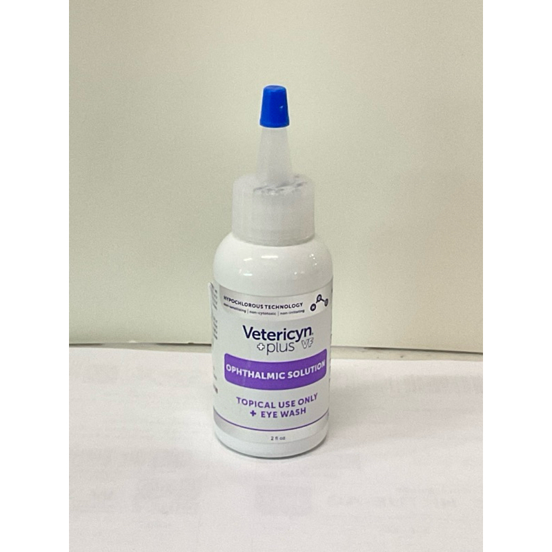 (( แพคเกจใหม่ ไม่มีกล่องค่ะ )) Vetericyn +plus vf ophthalmic solution Exp.10.2026 น้ำยาล้างตา
