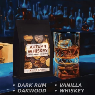NLCOFFEE เมล็ดกาแฟ Autumn Whiskey 200g. (วิสกี้)
