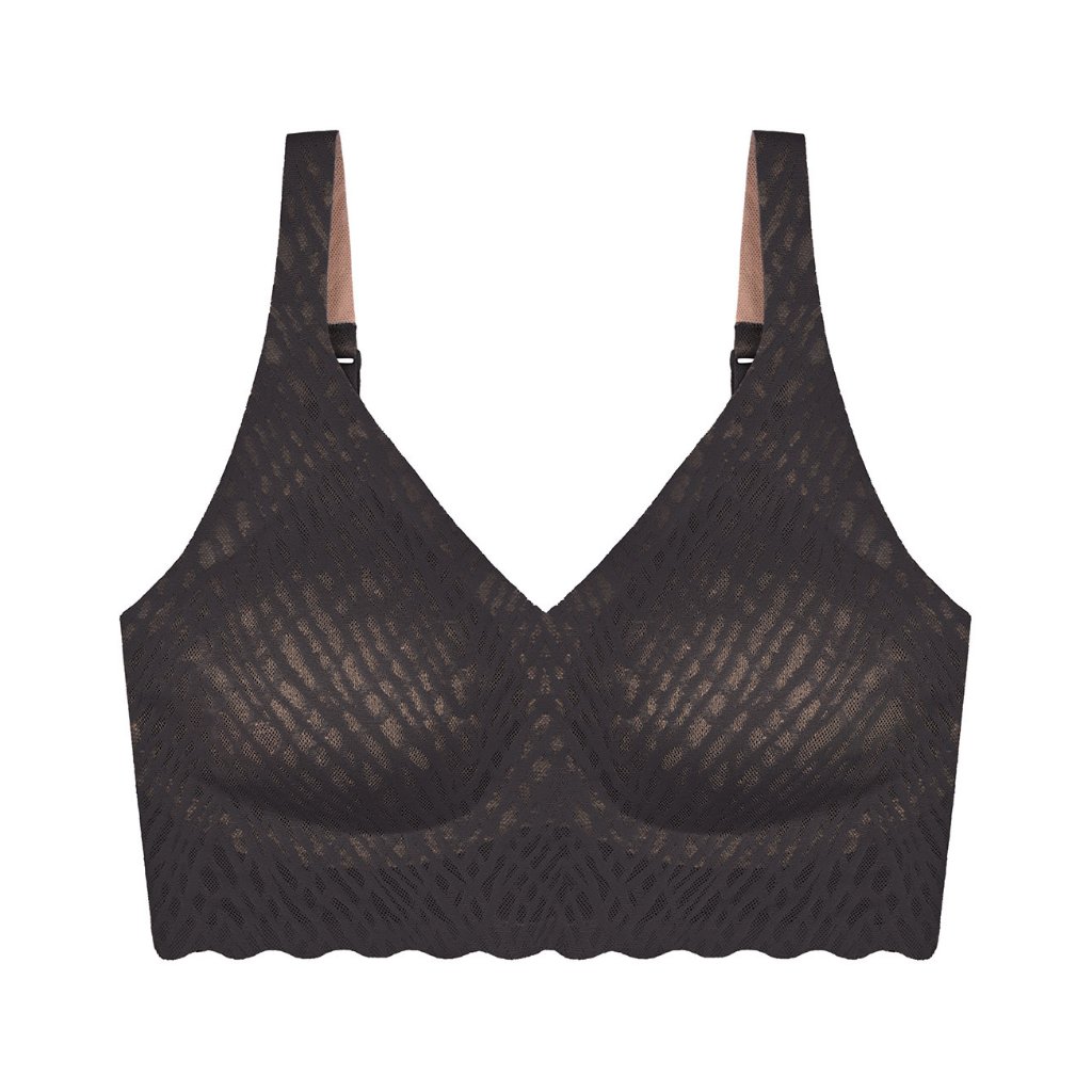 sloggi เสื้อชั้นใน smart bra รุ่น sloggi ZERO Feel Bliss BraletteAX R รหัส 10222201 สีดำ 0004