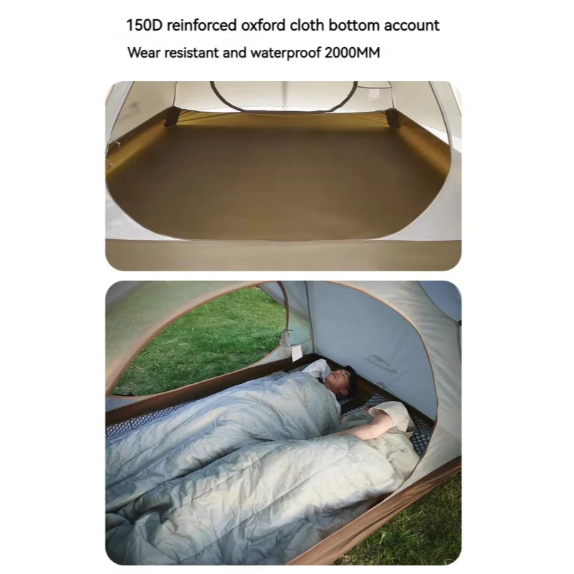 NATUREHIKE CNK2300ZP024 Ultralight Tent 2P/3P thumbnail 8