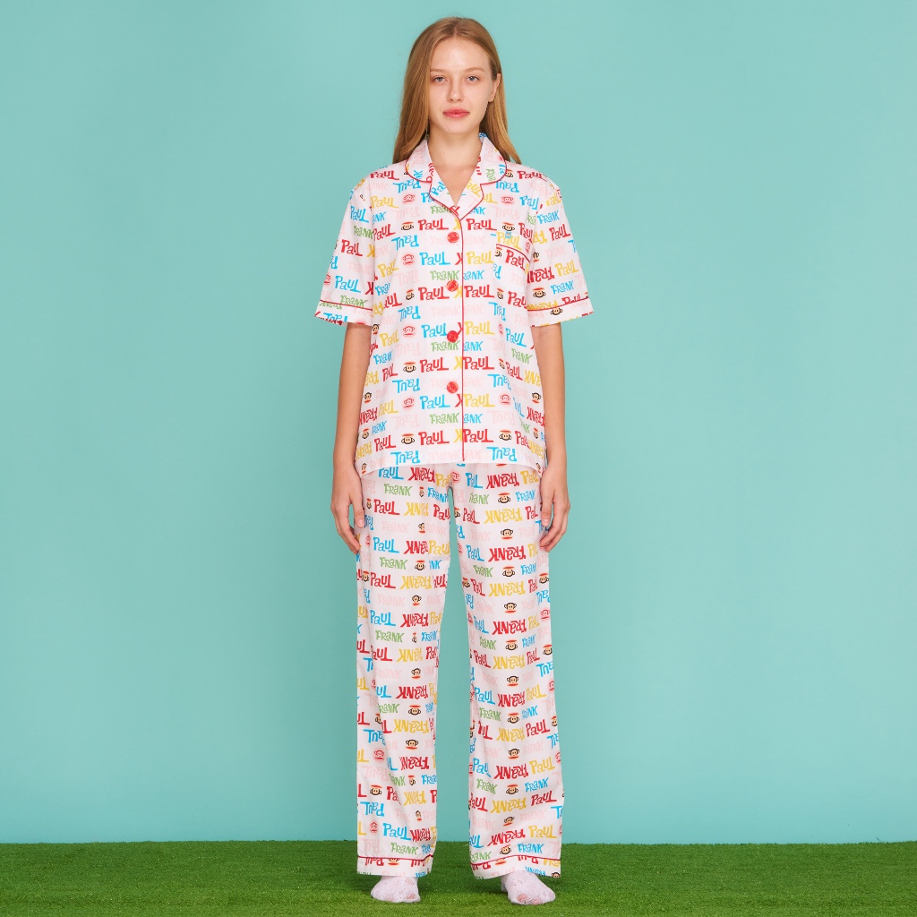 PAUL FRANK ชุดนอนกางเกงขายาว NAPPY OVER PANTS SET
